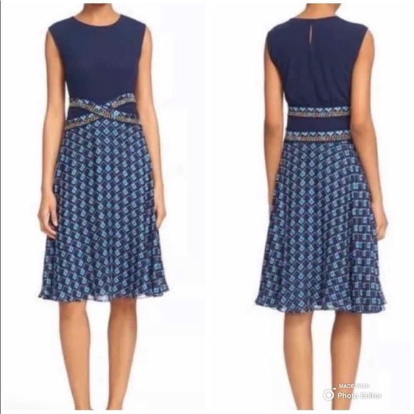 Diane Von Furstenberg Dresses & Skirts - Diane Von Furstenberg Rosalie Midnight Navy Dress